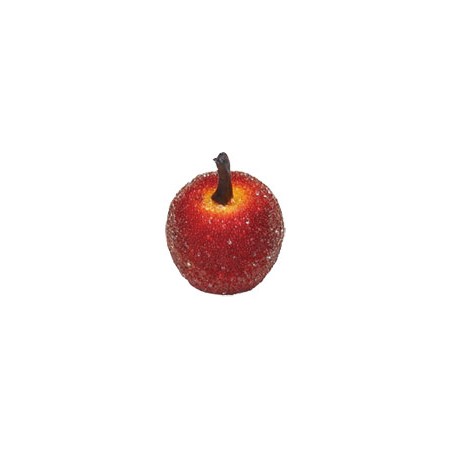 NatureDesigns シュガーアップル15mm 24個入 レッド 46209 花資材・道具 フラワーピック フルーツピック