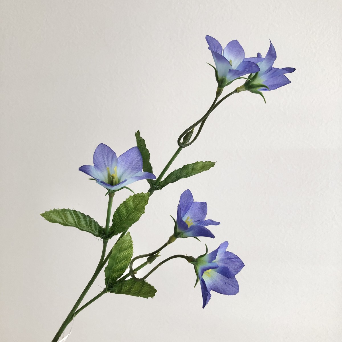 楽天市場】造花 キキョウの一輪挿しアレンジ 桔梗 ききょう 和風 夏の
