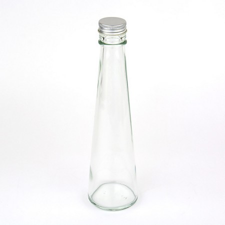 楽天市場 即日 ハーバリウム瓶 テーパー 0ml アルミ銀キャップ付 ハーバリウム 瓶 ボトル ガラス瓶 手作り 材料 花材通販はなどんやアソシエ