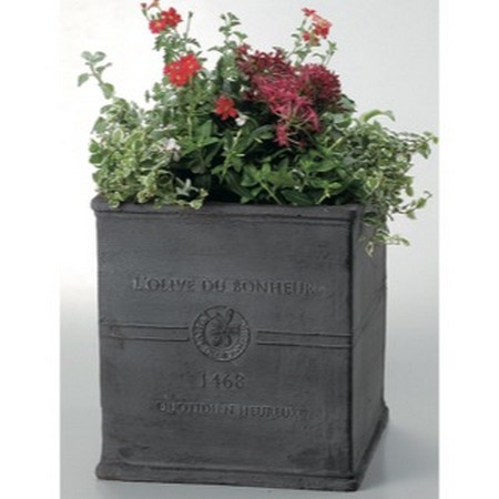 友膳 ロッシュ2点セットＧＹ GF3549 植木鉢 フラワーポット グラスファイバー鉢 友膳⁄ロッシュ2点セットＷ⁄GF354801 ガーデニング・園芸