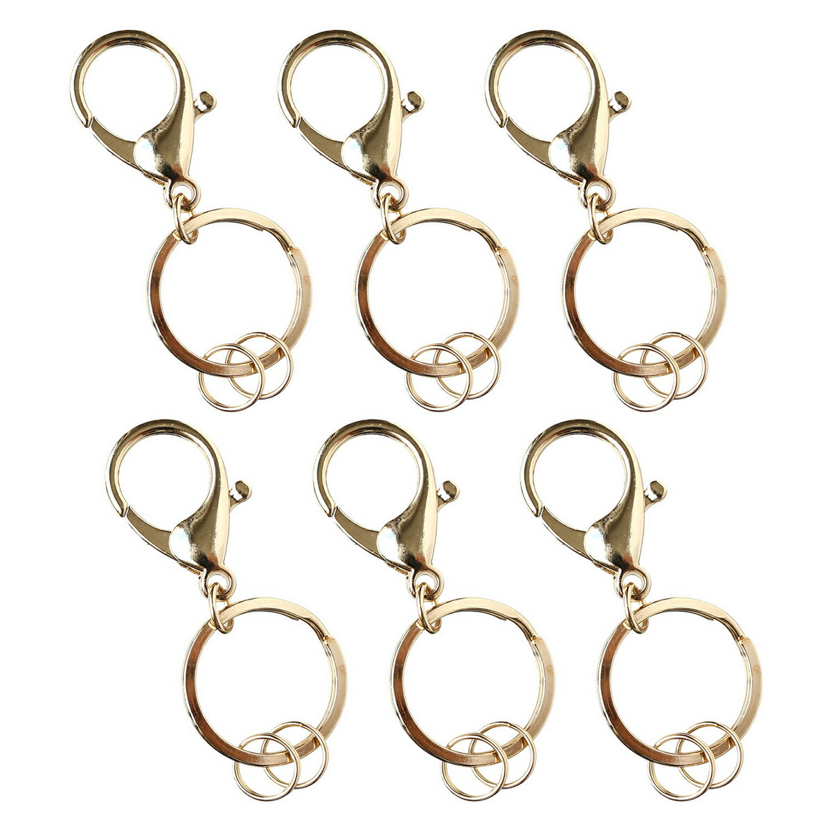 Nbk チャーム用キーホルダー 50個入 ゴールド Kd184 50 G 01 取寄 手芸用品 アクセサリー ストラップ キーホルダー 手作り 材料 手芸用品 アクセサリー ストラップ キーホルダー 手作り 材料 リング部分 サイズ Hitsk9 Net