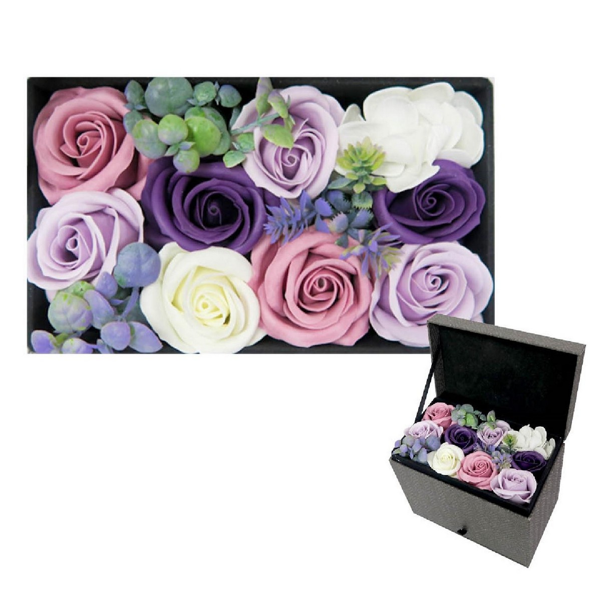 楽天市場 ソープフラワー Q Fla ジュエリーボックス 7670 07 取寄 花材通販はなどんやアソシエ