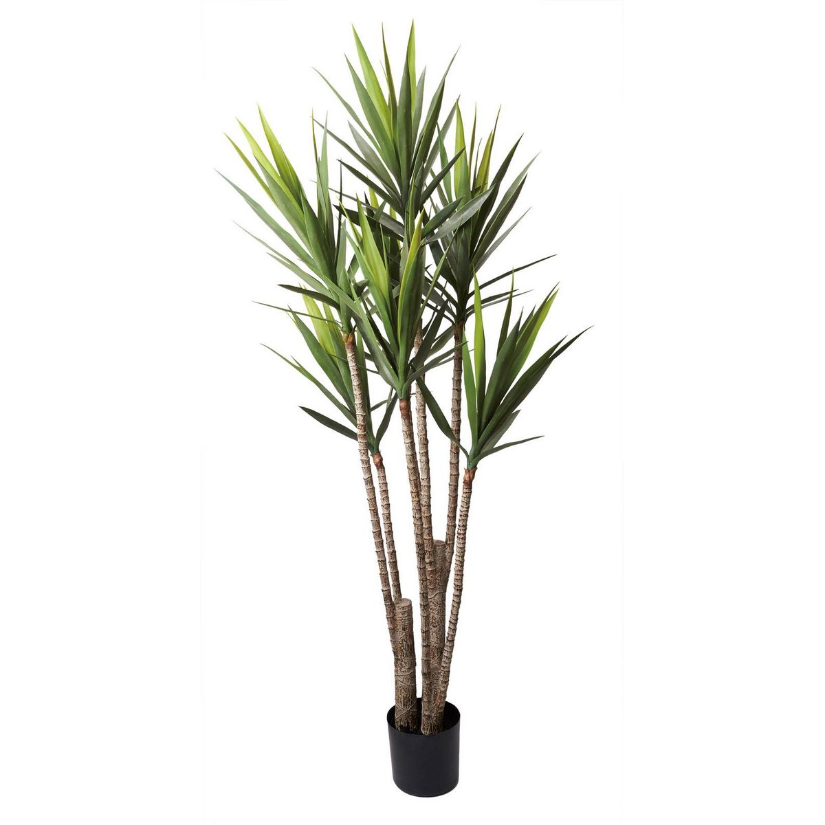 【直送】【人工観葉植物】YDM/ユッカツリー グリーン/GLP-1524-GR ※返品代引不可【01】 造花 葉物 フェイクグリーン 人工観葉植物 人工樹木 高さ～200cmおしゃれ インテリア 店舗 オフィス 装飾 ディスプレイ