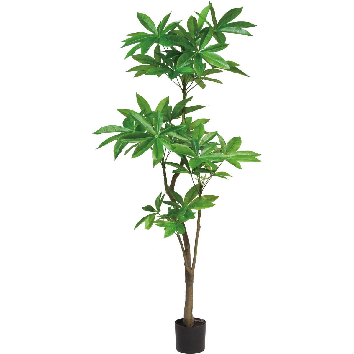 【直送】【人工観葉植物】YDM/180CMパキラ グリーン/GLP-1522-GR ※返品代引不可【01】 造花 葉物 フェイクグリーン 人工観葉植物 人工樹木 高さ～200cmおしゃれ インテリア 店舗 オフィス 装飾 ディスプレイ