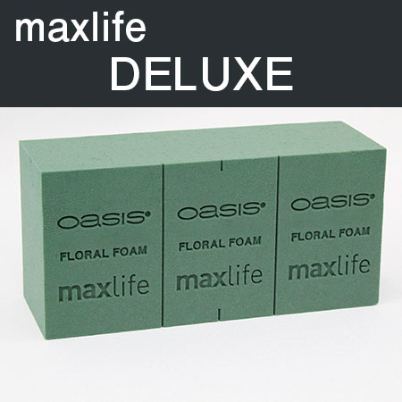 楽天市場 即日 オアシス デラックスmaxlife 1ブリック売り花資材 道具 フローラルフォーム 生花用ブリック 手作り 材料 花材通販はなどんやアソシエ