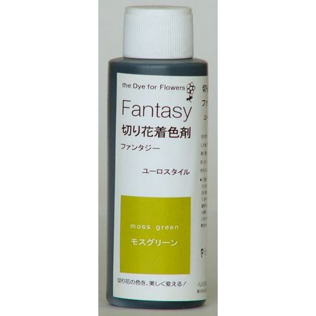 パレス化学/ファンタジー 100ml モスグリーン/1520217【01】 花資材・フローリスト道具 生け花・生花 道具 切花着色剤画像
