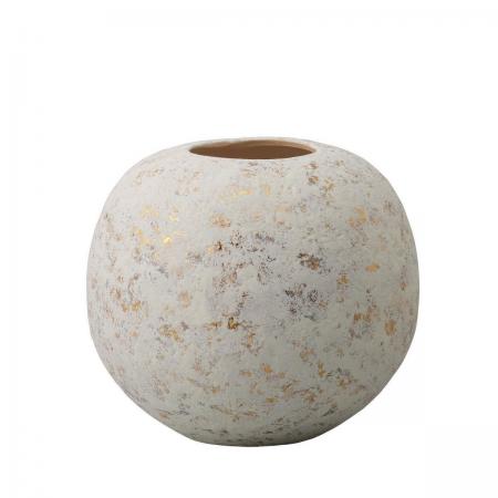 クレイ/Ｍｉｎｉｅｒａ 24φ21Ｈ ＭＩＸ ＩＶＯＲＹ/190-650-312【01】 花器、リース 花器・花瓶 陶器花器フラワーべース 資材 可愛い おしゃれ お供え お月見 お正月 イースター クリスマス ハロウィン 成人式 雛祭り さくらの日
