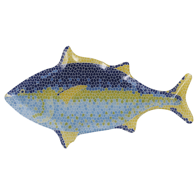 ダルトン/GLASS FISHERY PLATE TUNA/K20-0133TUNA【08】[6pcs] 店舗ディスプレイ・店内装飾 雑貨 キッチン用品 インテリア雑貨 飾り付け おしゃれ お正月 さくらの日 ハロウィン バラの日