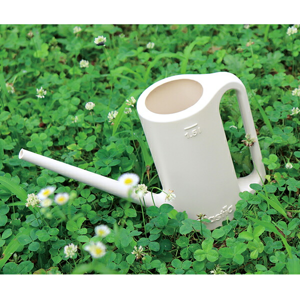 DoLABO Plastia ウォータリングカン1.5L アイボリー 42209 4個 ガーデニング用品 ツール 道具 じょうろ 散水用具 国内外の人気