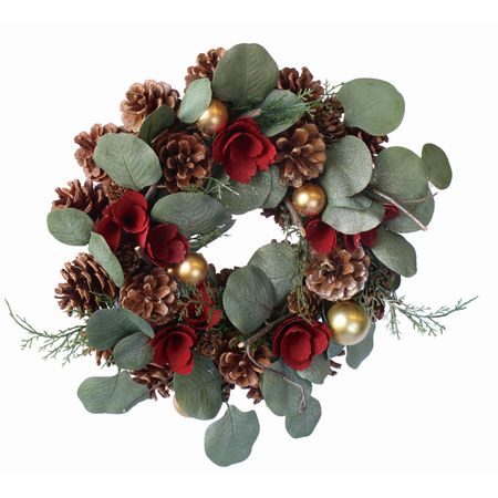 彩か Round Leaves Wreath M Cgx 331m 01 取寄 2個 花器 リース リース完成品 天然素材 手作り 材料 花器 リース リース完成品 天然素材 手作り 材料 スワッグについて その場合にはメールにて Painandsleepcenter Com