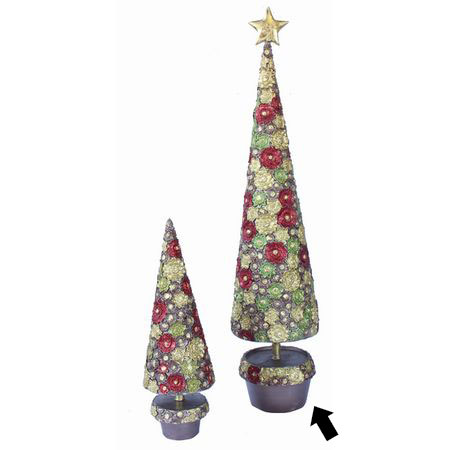 精彩か Floral Tree M Mix Color Pxc 326 01 取寄 小売り店見せる クリスマス装飾物 クリスマスツリー 手作り 元 Hotjobsafrica Org