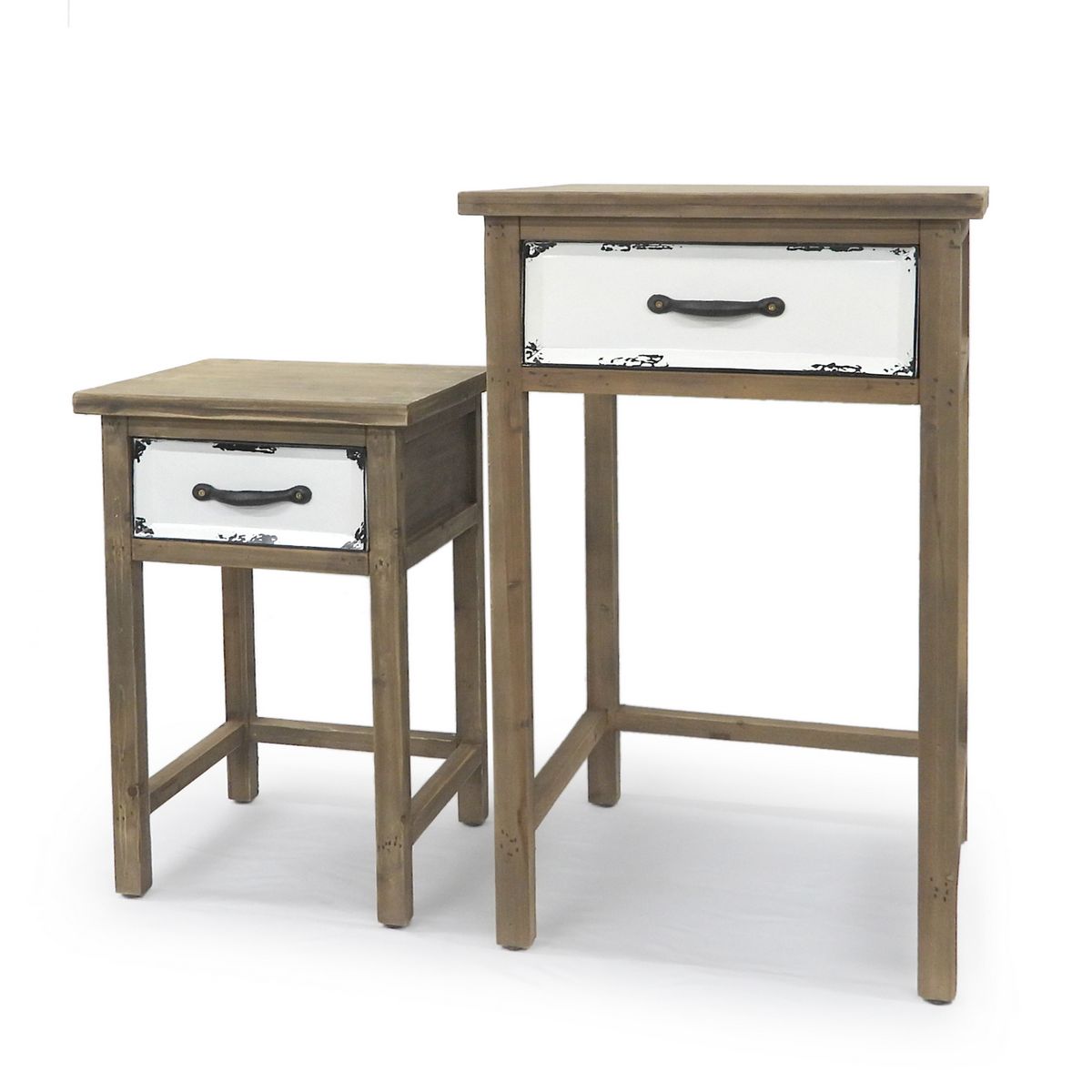 直送 Azi Azi ドロワー付きサイドテーブル セット Ca 1003 返品 代引 キャンセル不可 01 店舗ディスプレイ 家具 収納 テーブル 手作り 材料 Beyondthereturngh Com