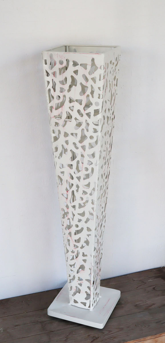 楽天市場】LEAD STYLE/柄抜アイアンスタンド 丸型72 ブラック/LAF