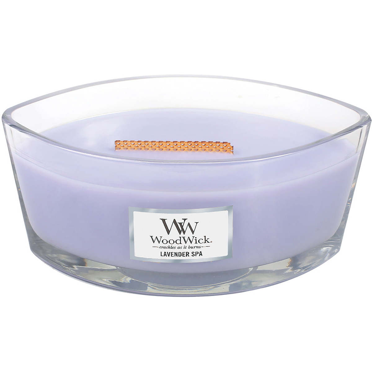 カメヤマ Wood Wick ハースウィックL 「 ラベンダースパ 」 キャンドル