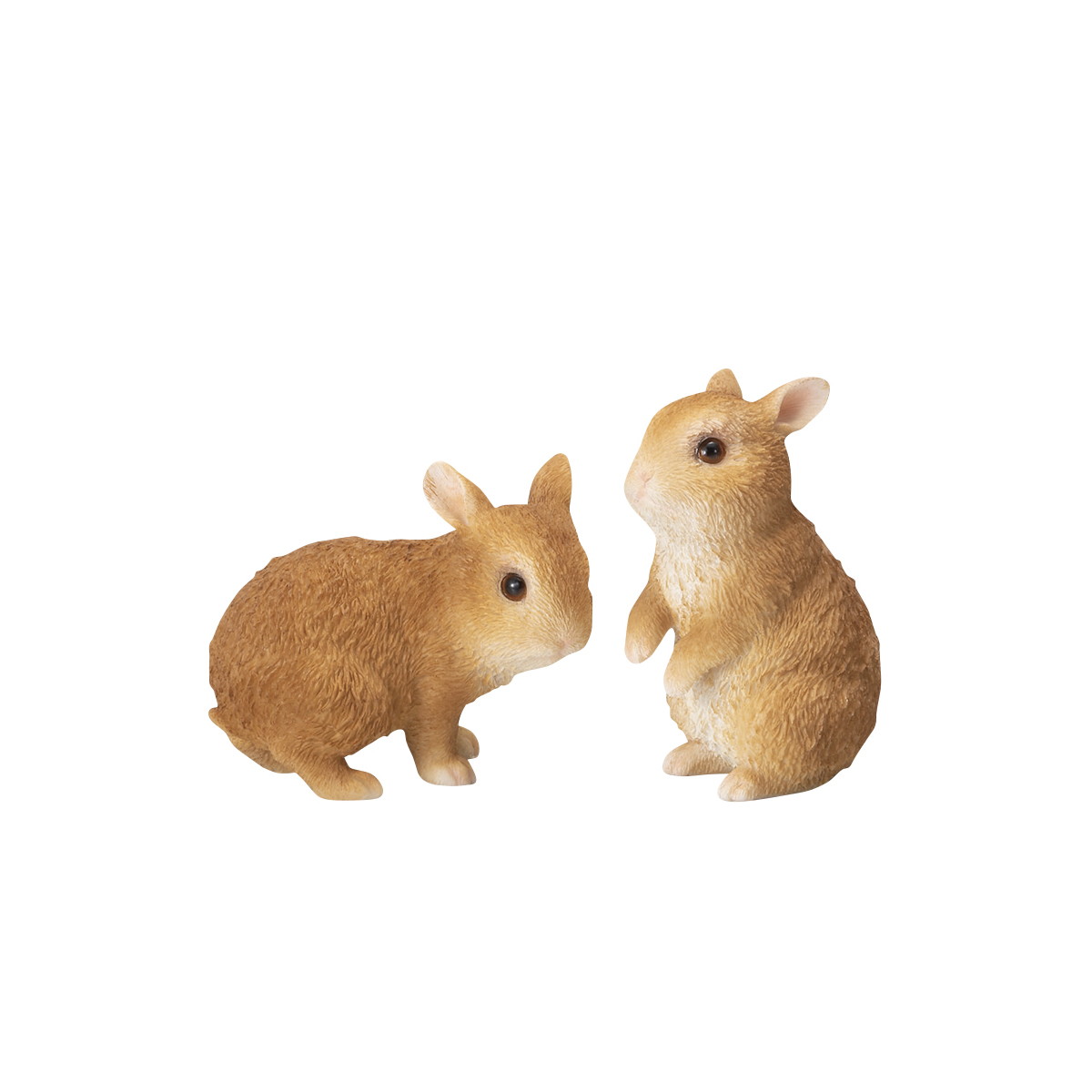 エイチツーオー ラブリーうさぎｓ Hh 4個 ガーデニング用品 雑貨 置物 オーナメント 爆売り