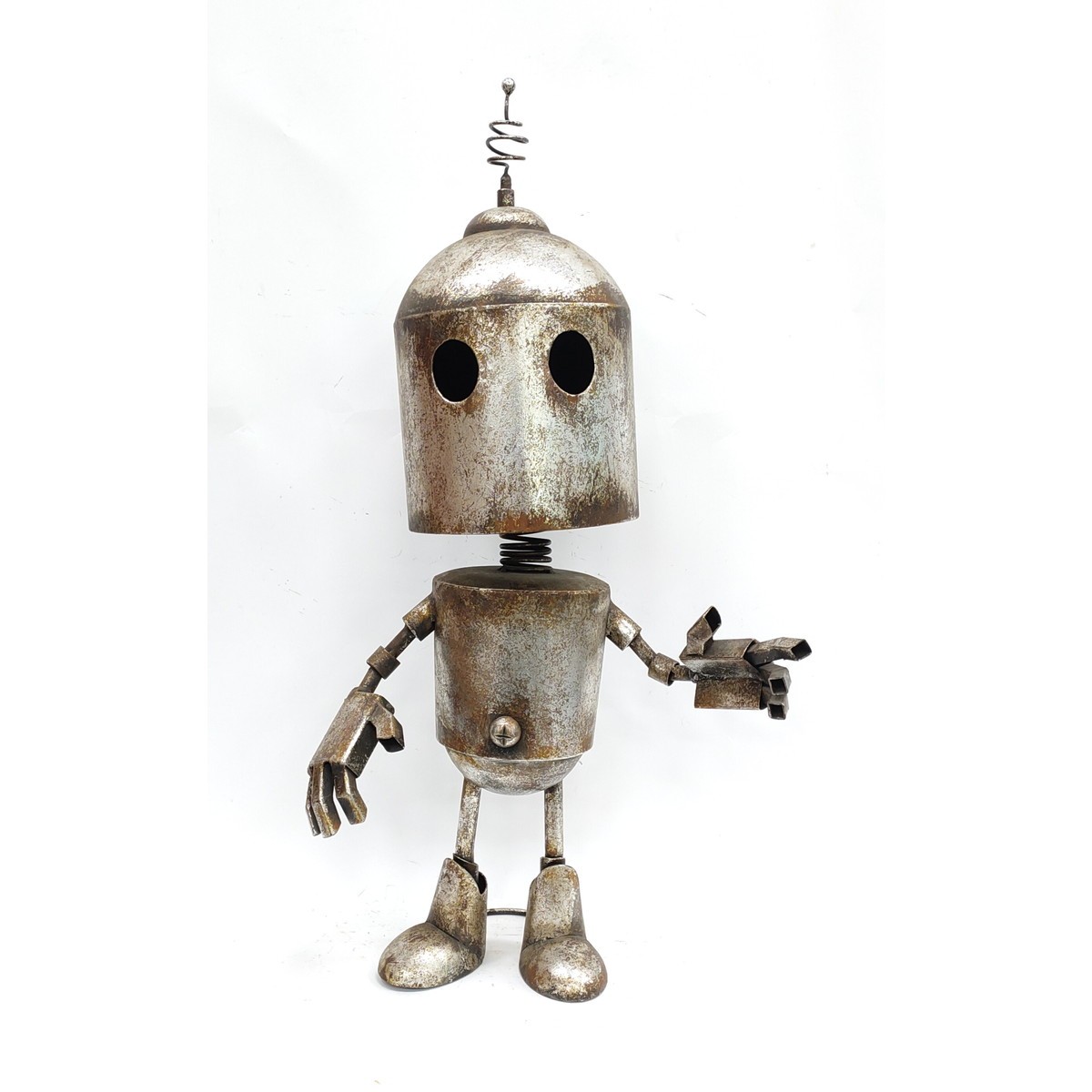 村田屋産業/メタルロボベベット/4501【07】 ガーデニング・園芸用品 ガーデニング雑貨・オーナメント 置物・オーナメント 庭 グッズ 装飾 インテリア おしゃれ かわいい 小物 夏 こどもの日 秋 イースター クリスマス ハロウィン フラ ブライダル｜花材通販はなどんやアソシエ