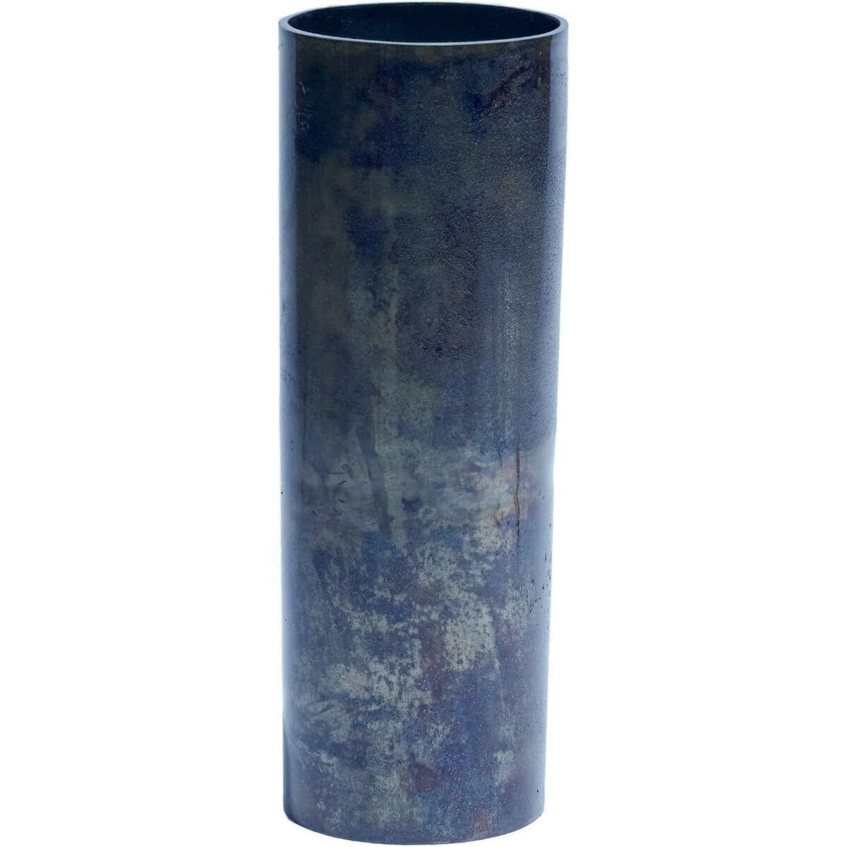 ホワイエ/ＡＭシリンダーロングＢＫ ブラック/3U00075BK【07】 花器、リース 花器・花瓶 ブリキ・アイアン 金属 スチール フラワーベース 花器 アンティーク レトロ ヴィンテージ ナチュラル シンプル おしゃれ 白 黒 シルバー ブロンズ 業務用