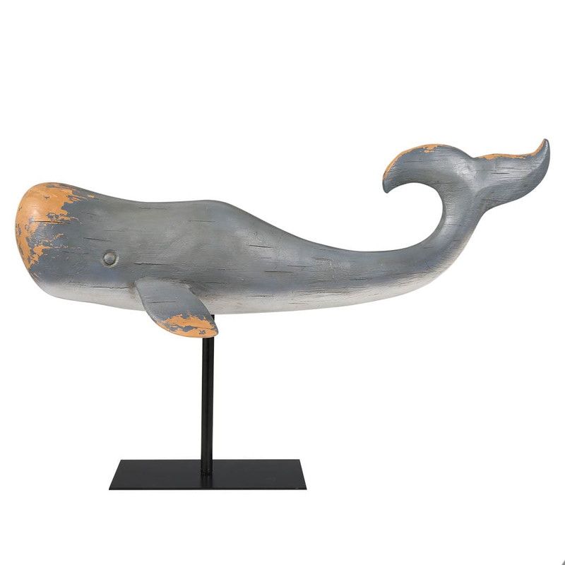 けやき木彫り マッコウクジラ ふるさと地場サンシャイン 宮城県牡鹿町 1990年 けやき木彫り マッコウクジラ ふるさと地場サンシャイン 宮城県