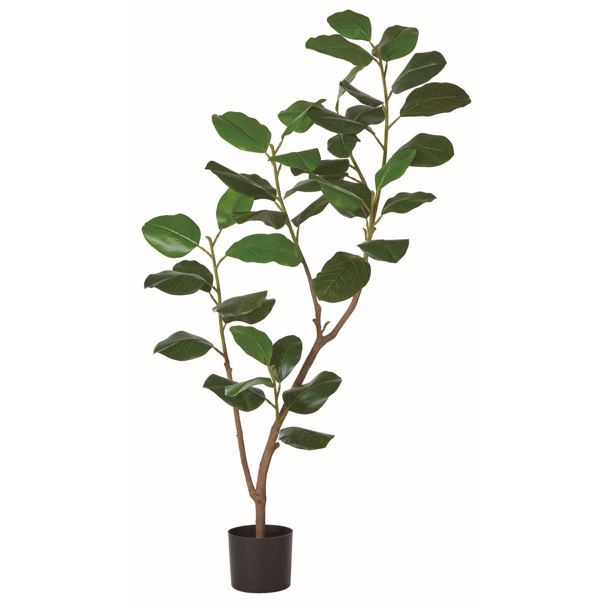 【人工観葉植物】アスカ/ゴムの木（ポット付） グリーン/A-51122-51A【01】 造花 葉物 フェイクグリーン 人工観葉植物 人工樹木 高さ～150cmおしゃれ インテリア 店舗 オフィス 装飾 ディスプレイ