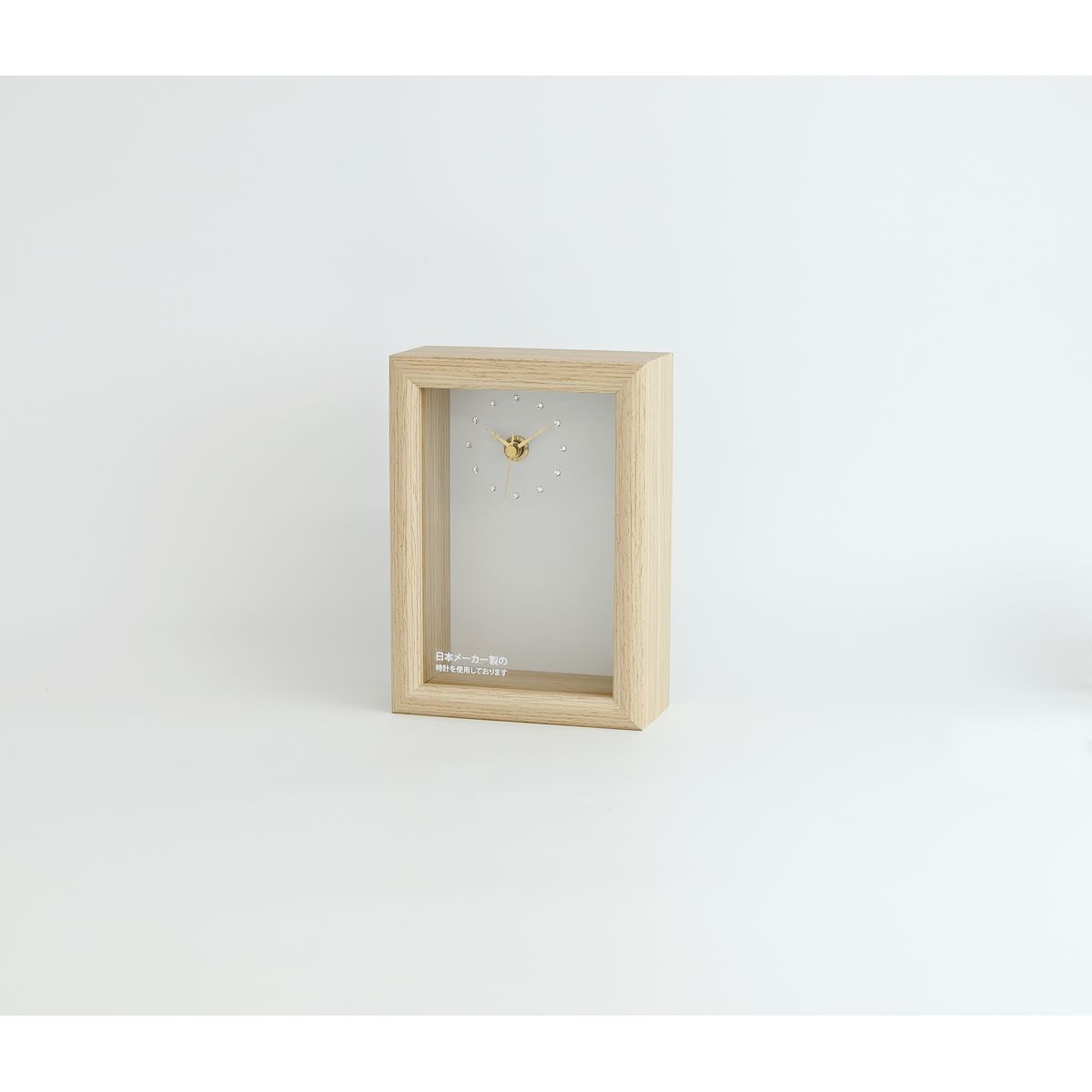 OrangeDeco/KBフレーム ブリックスクロックS NT/KJ0FC764【07】 花器、リース 花器・花瓶 花時計・クロックフレームフラワーべース 資材 可愛い おしゃれ