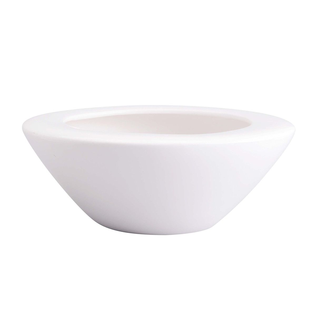 ミュールミル/あすか白L/CB-42Wh【01】[4個] 花器、リース 花器・花瓶 生け花花器 花瓶 水盤 筒型 剣山付き 陶器 ガラス 竹 金属 和風 モダン おしゃれ 伝統 本格 初心者 教室 業務用 サイズ各種 セット まとめ買い