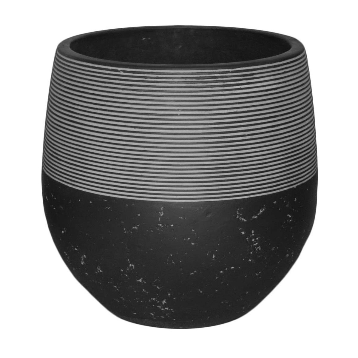 ミュールミル/ジュピターポット黒L/TL035-1Bk【01】 ガーデニング・園芸用品 植木鉢・フラワーポット 鉢カバー 庭 グッズ 資材 家庭菜園 観葉植物 おしゃれ かわいい 母の日