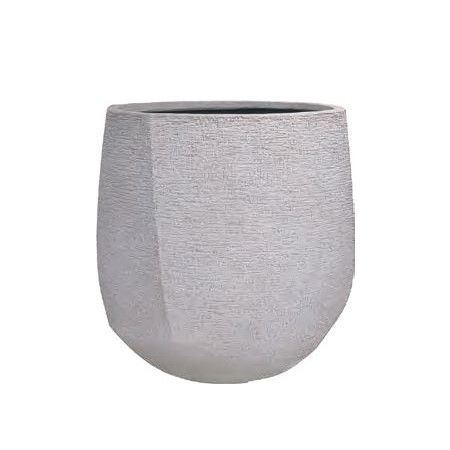 グリーンポット/リーヴァ バルーン アンティークホワイト 44cm/EB-LB4444AW【07】 ガーデニング・園芸用品 植木鉢・フラワーポット グラスファイバー鉢 庭 グッズ 資材 家庭菜園 観葉植物 おしゃれ かわいい イースター ハロウィン