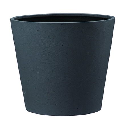 グリーンポット/ポリッシュ コニック チャコール 40cm/AN-PC4035CH【07】 ガーデニング・園芸用品 植木鉢・フラワーポット 鉢カバー 庭 グッズ 資材 家庭菜園 観葉植物 おしゃれ かわいい 母の日