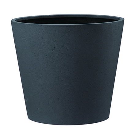 グリーンポット/ポリッシュ コニック チャコール 50cm/AN-PC5040CH【07】 ガーデニング・園芸用品 植木鉢・フラワーポット 鉢カバー 庭 グッズ 資材 家庭菜園 観葉植物 おしゃれ かわいい 母の日