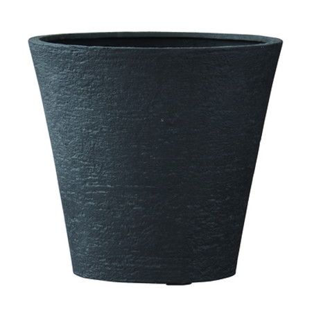 グリーンポット/ビアス ソリッド ブラック 31x29cm/EB-PL240031BM【07】 ガーデニング・園芸用品 植木鉢・フラワーポット 合成樹脂鉢 庭 グッズ 資材 家庭菜園 観葉植物 おしゃれ かわいい イースター