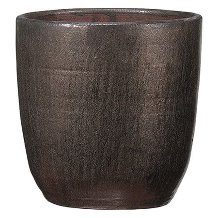 グリーンポット/ループ ラウンド カッパー 40cm/RS-0140CP【08】 ガーデニング・園芸用品 植木鉢・フラワーポット 陶器・セラミック鉢 庭 グッズ 資材 家庭菜園 観葉植物 おしゃれ かわいい イースター ハロウィン 母の日 バラの日