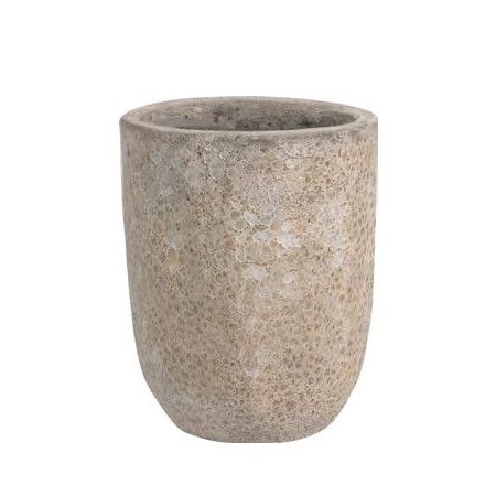 グリーンポット/ボルカーノ トールラウンド クリーム 33cm/EB-VO3341CR【07】 ガーデニング・園芸用品 植木鉢・フラワーポット 陶器・セラミック鉢 庭 グッズ 資材 家庭菜園 観葉植物 おしゃれ かわいい イースター ハロウィン 母の日 バラの日