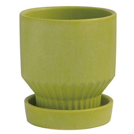 グリーンポット/ラブロー ピスタチオ 7cm/CP-3607PI【07】[18個] ガーデニング・園芸用品 植木鉢・フラワーポット 陶器・セラミック鉢 庭 グッズ 資材 家庭菜園 観葉植物 おしゃれ かわいい イースター ハロウィン 母の日 バラの日｜花材通販はなどんやアソシエ