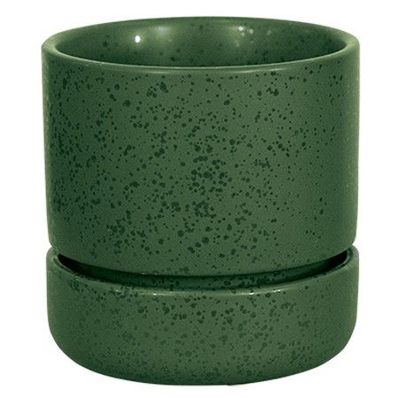 グリーンポット/フェネル グリーン 9.5cm/HO-3110GN【07】[8個] ガーデニング・園芸用品 植木鉢・フラワーポット 陶器・セラミック鉢 庭 グッズ 資材 家庭菜園 観葉植物 おしゃれ かわいい イースター ハロウィン バラの日 母の日