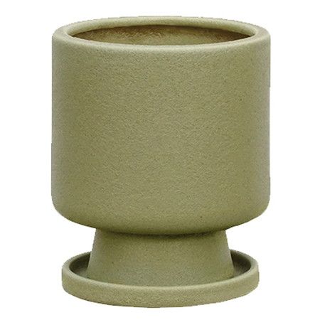 グリーンポット/モルゾ ダブル グリーン 15cm/YJ-1315GN【07】[4個] ガーデニング・園芸用品 植木鉢・フラワーポット 陶器・セラミック鉢 庭 グッズ 資材 家庭菜園 観葉植物 おしゃれ かわいい イースター ハロウィン 母の日 バラの日｜花材通販はなどんやアソシエ