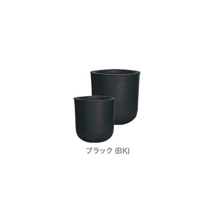 グリーンポット/ベースメント Uポット ブラック 31/26cm/EP-2301BK【08】 ガーデニング・園芸用品 植木鉢・フラワーポット セメント鉢 庭 グッズ 資材 家庭菜園 観葉植物 おしゃれ かわいい お月見 お正月 こどもの日 さくらの日 イースター