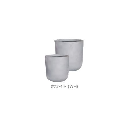 グリーンポット/ベースメント Uポット ホワイト 31/26cm/EP-2301WH【08】 ガーデニング・園芸用品 植木鉢・フラワーポット セメント鉢 庭 グッズ 資材 家庭菜園 観葉植物 おしゃれ かわいい お月見 お正月 こどもの日 さくらの日 イースター