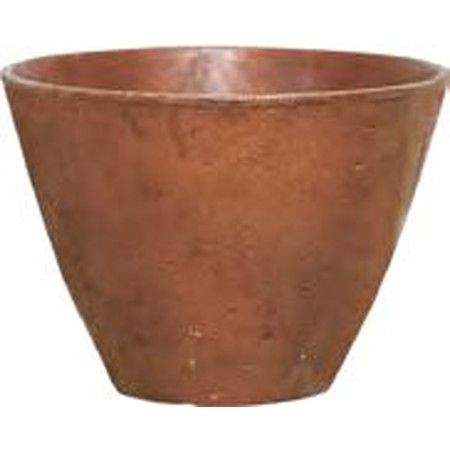 グリーンポット/エイジング ラウンド ラスティー 18cm/AN-AR1815RU【08】[4個] ガーデニング・園芸用品 植木鉢・フラワーポット セメント鉢 庭 グッズ 資材 家庭菜園 観葉植物 おしゃれ かわいい お月見 お正月 こどもの日 さくらの日 イースター