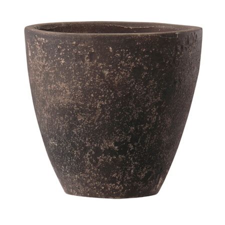 グリーンポット/フリット エッグ アンティークブラック 30cm/EB-FE3028AB【07】 ガーデニング・園芸用品 植木鉢・フラワーポット テラコッタ(素焼き) 庭 グッズ 資材 家庭菜園 観葉植物 おしゃれ かわいい ハロウィン 母の日