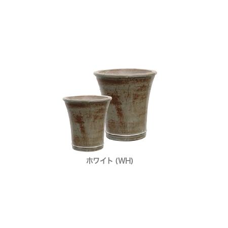 グリーンポット/プーリー ラウンド ホワイト 29/21cm/VN-0229WH【08】 ガーデニング・園芸用品 植木鉢・フラワーポット 陶器・セラミック鉢 庭 グッズ 資材 家庭菜園 観葉植物 おしゃれ かわいい イースター ハロウィン 母の日 バラの日