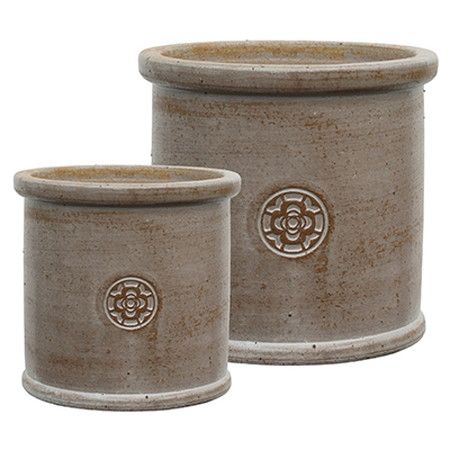 グリーンポット/グロス シリンダー ホワイト 29/22cm/VN-0329WH【08】 ガーデニング・園芸用品 植木鉢・フラワーポット 陶器・セラミック鉢 庭 グッズ 資材 家庭菜園 観葉植物 おしゃれ かわいい イースター ハロウィン 母の日 バラの日