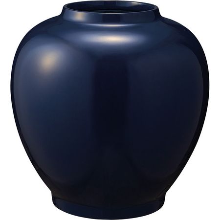 渡産業/FRP壺 ネイビーブルーΦ44/VF-M NV【01】 花器、リース 花器・花瓶 生け花花器 花瓶 水盤 筒型 剣山付き 陶器 ガラス 竹 金属 和風 モダン おしゃれ 伝統 本格 初心者 教室 業務用 サイズ各種 セット まとめ買い