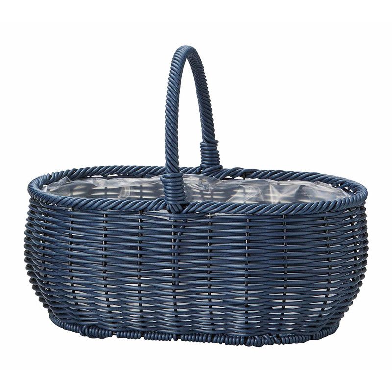 楽天市場】友膳/ガンセトワイドバスケットSBL/KM637【01】 花器