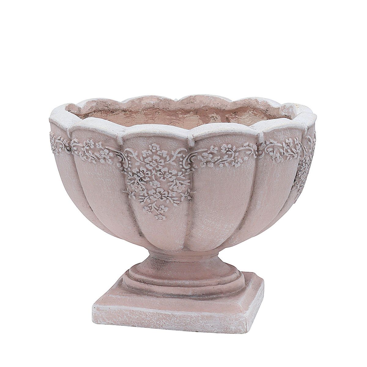 楽天市場】植木鉢 おしゃれ CARNAC/ローズレースゴブレットPK ピンク