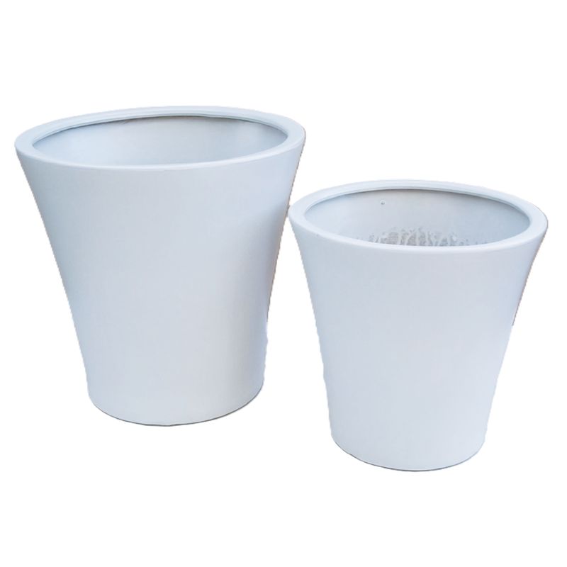 丸滉製陶/10号 丸深反形/MJ-45-MWH(2/Set)【01】 ガーデニング・園芸用品 植木鉢・フラワーポット 陶器・セラミック鉢 庭 グッズ 資材 家庭菜園 観葉植物 おしゃれ かわいい イースター ハロウィン 母の日 バラの日|花材通販はなどんやアソシエ