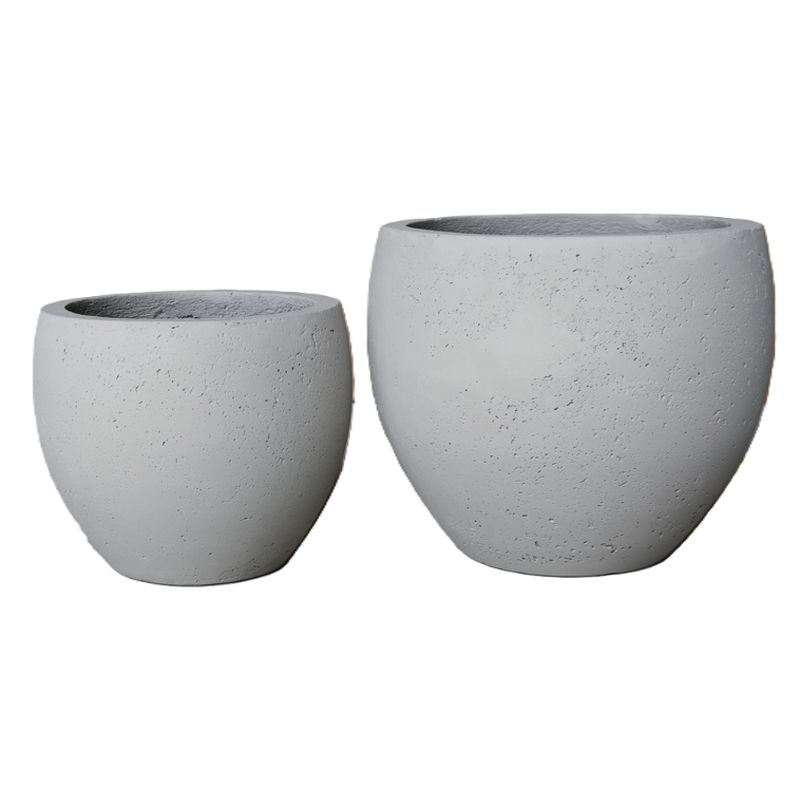 丸滉製陶/11号 丸型ボール/HA-5450-WC(2/Set)【01】 ガーデニング・園芸用品 植木鉢・フラワーポット セメント鉢 庭 グッズ 資材 家庭菜園 観葉植物 おしゃれ かわいい お月見 お正月 こどもの日 さくらの日 イースター クリスマス ハロウィン 夏
