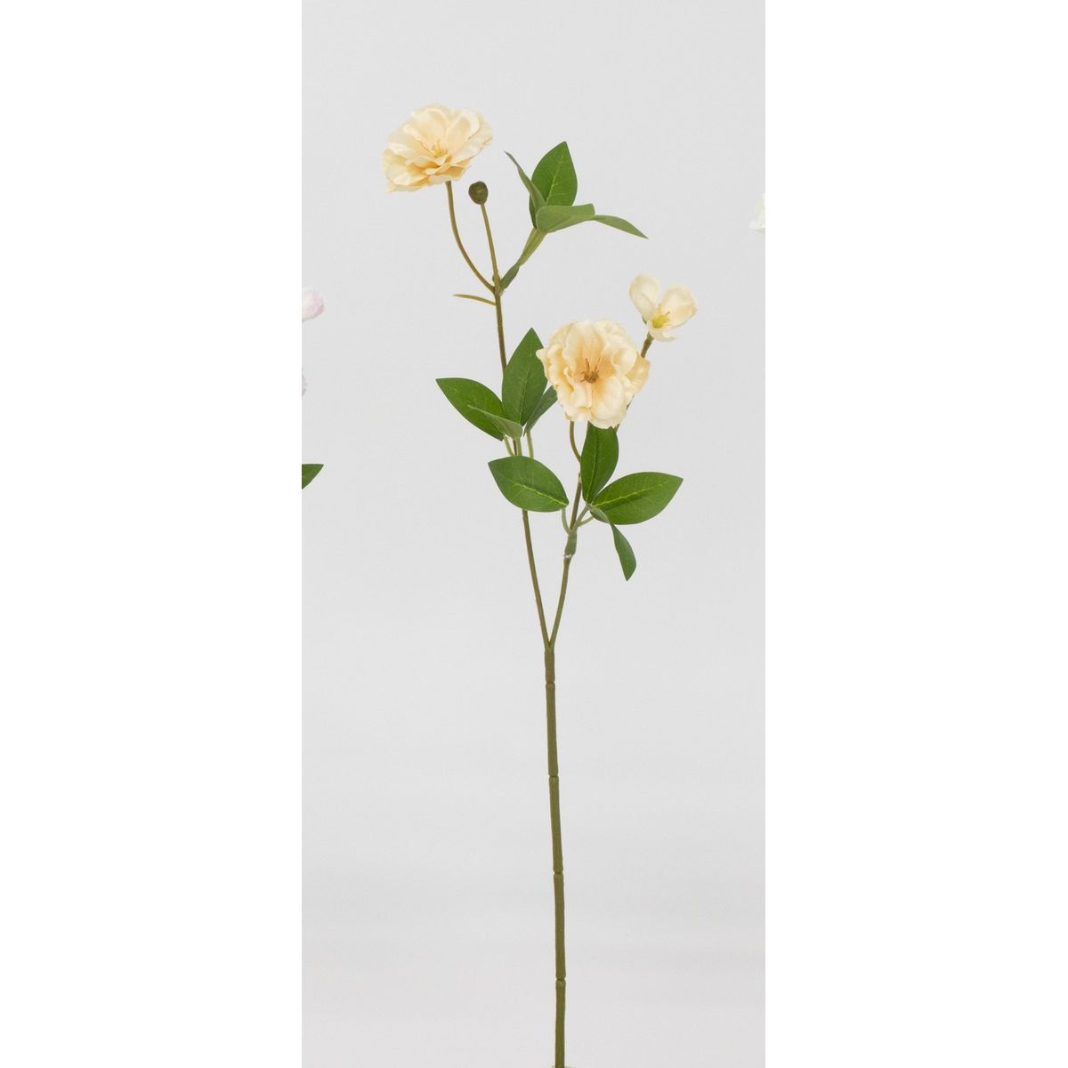 【造花】ビダヤコム/ミニスイングフラワー ピーチ/V25020-006PEA【01】[24本] 造花 アーティフィシャルフラワーフェイクフラワー フラワーアレンジ花材 おしゃれ ハンドメイド材料 クラフト素材 装飾 ディスプレイ 春 夏 秋 お供え お正月