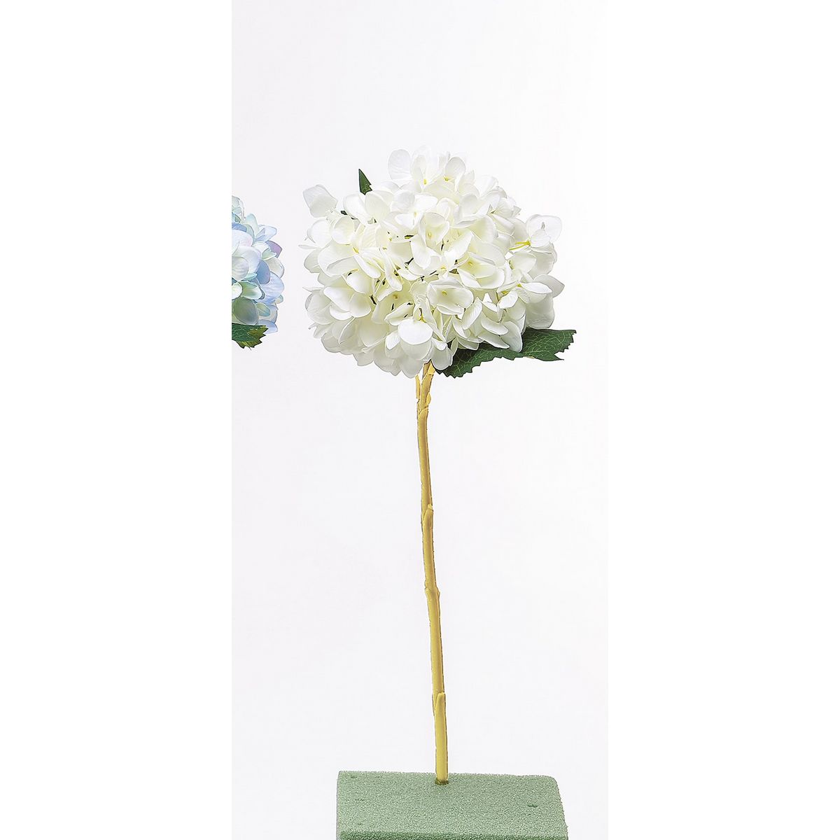 【造花】ビダヤコム/ハイドレンジア ホワイト/T0245-001W【01】[12本] 造花 アーティフィシャルフラワー あじさい（紫陽花）フェイクフラワー フラワーアレンジ花材 おしゃれ ハンドメイド材料 クラフト素材 装飾 ディスプレイ 春 夏 秋 お供え
