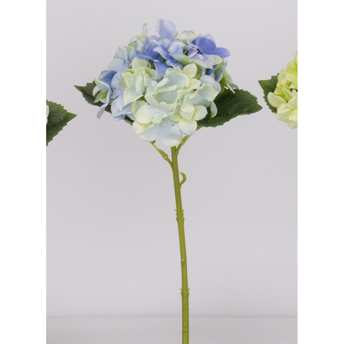 【造花】ビダヤコム/ハイドレンジア ブルー/V25042-005B【01】[24本] 造花（アーティフィシャルフラワー） あじさい（紫陽花） フェイクフラワー シルクフラワー インテリア 花材 資材 ディスプレイ 装飾 アレンジメント ブーケ 業務用 店舗装飾