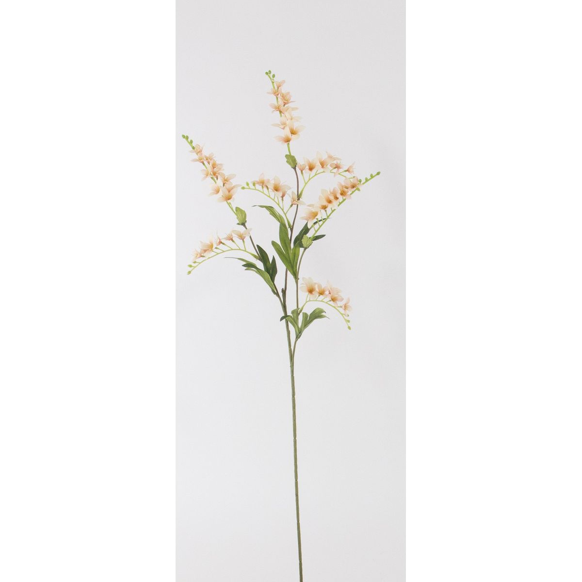 【造花】ビダヤコム/アーチフラワースプレー ピーチ/V24118-006PEA【01】[12本] 造花 アーティフィシャルフラワーフェイクフラワー フラワーアレンジ花材 おしゃれ ハンドメイド材料 クラフト素材 装飾 ディスプレイ 春 夏 秋 お正月 クリスマス｜花材通販はなどんやアソシエ